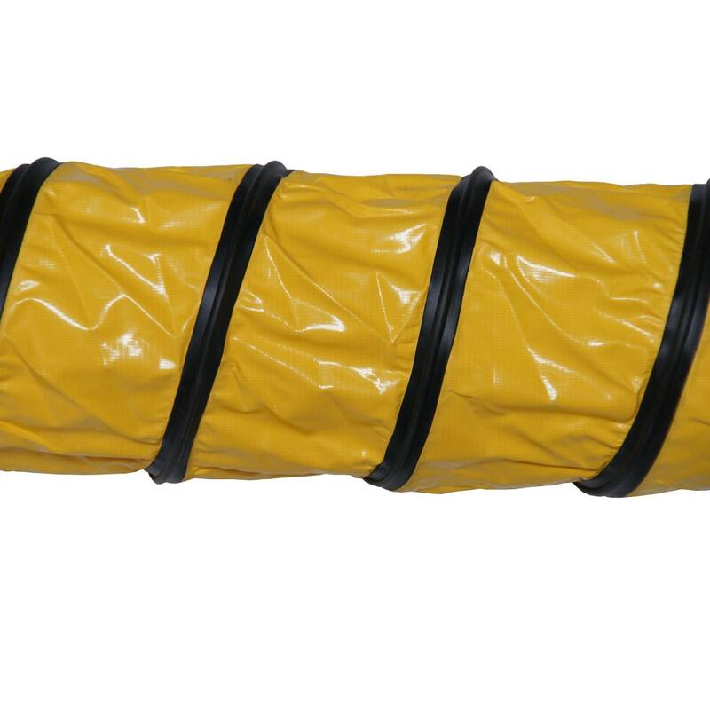 RubberCal "Air Ventilator HeavyDuty" Ventilation Hose (Fully Extended